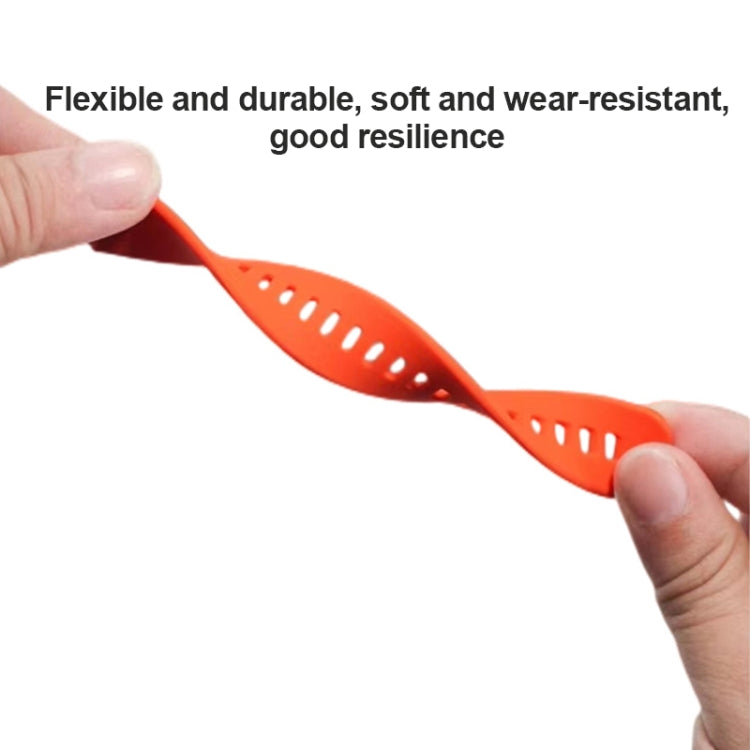 For Samsung Galaxy Fit 3 Solid Color Buckle Silicone Watch Band(White) by bashfashion