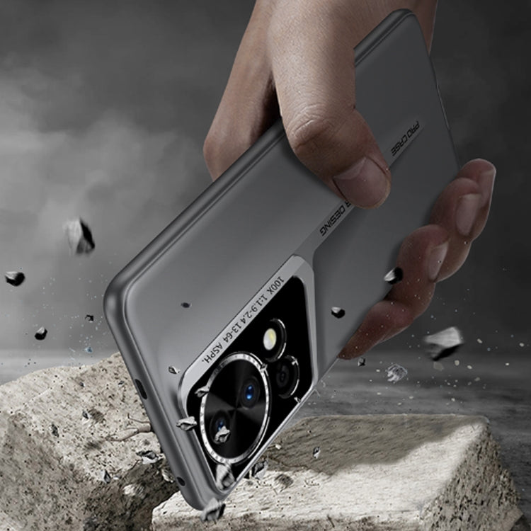 For Huawei Nova 12 GKK Blade Ultra-thin Full Coverage Phone Case(Black) by GKK