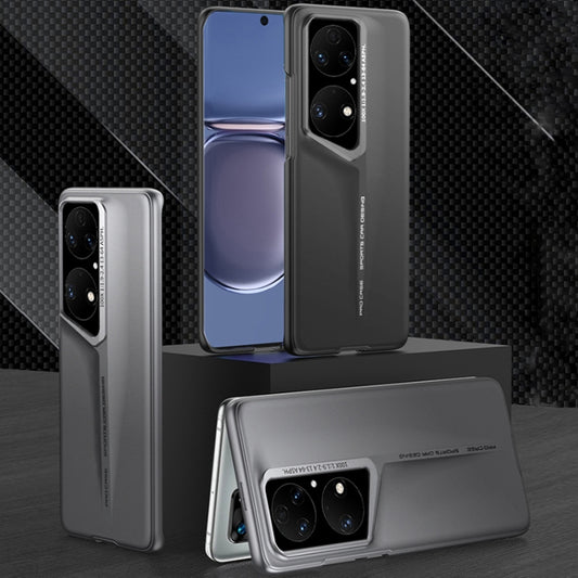 For Huawei P50 Pro GKK Blade Ultra-thin Full Coverage Phone Case(Black) by GKK