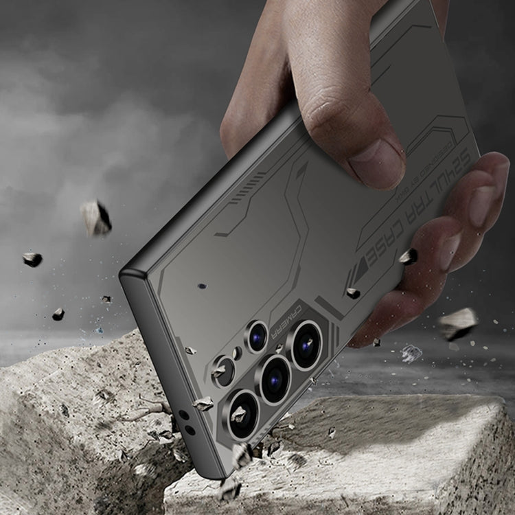 For Samsung Galaxy S23 Ultra 5G GKK AG Craft Skin Feel Exploration Edition Full Coverage Phone Case(Green) by GKK