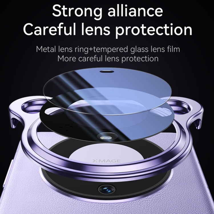 For Huawei Mate 60 Pro Frameless Metal Corner Pad Phone Case with Lens Film(Silver) by bashfashion