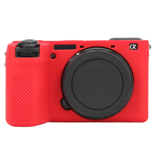 For Sony ILCE-6700 / A6700 Glossy Soft Silicone Protective Case(Red) by bashfashion