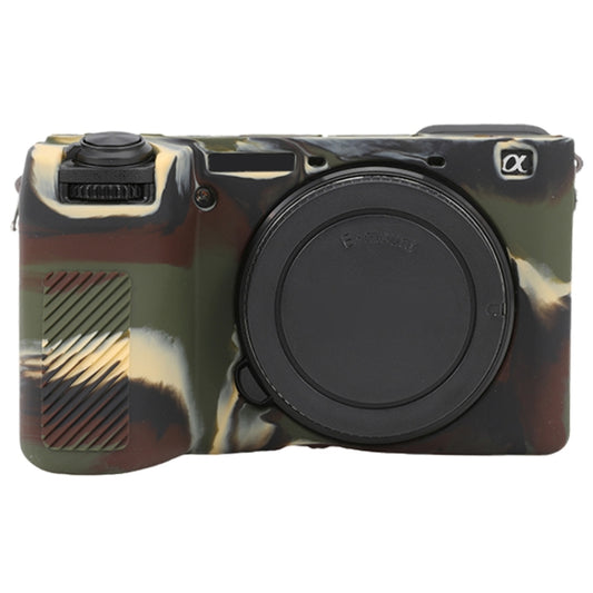 For Sony ILCE-6700 / A6700 Glossy Soft Silicone Protective Case(Camouflage) by bashfashion