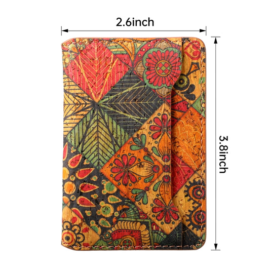 Four Seasons Flower Card Bag Mobile Phone Back Sticker(Flower 04) by bashfashion
