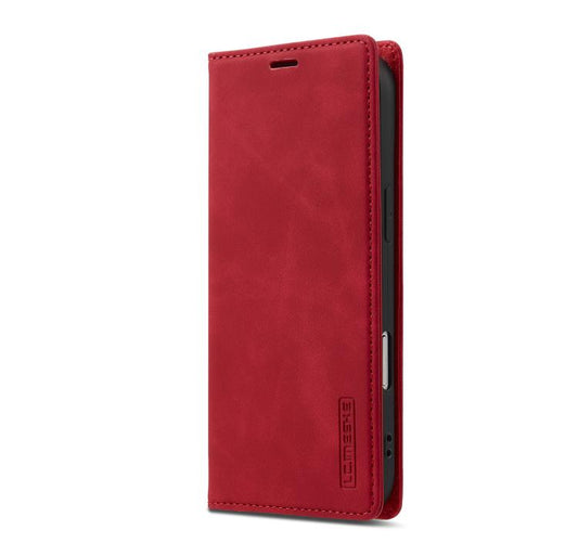 For iPhone Air LC.IMEEKE Strong Magnetism Microfiber Leather Phone Case(Red) by LC.IMEEKE