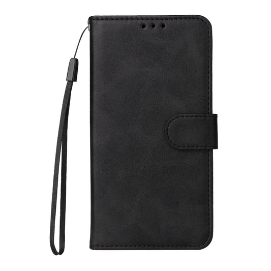 For iPhone 16e Classic Calf Texture Flip Leather Phone Case(Black) by bashfashion