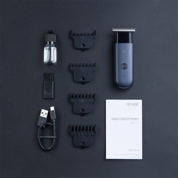 Xiaomi Youpin Multifunctional Mini Electric Rechargeable Hair Clipper(Black) by Xiaomi