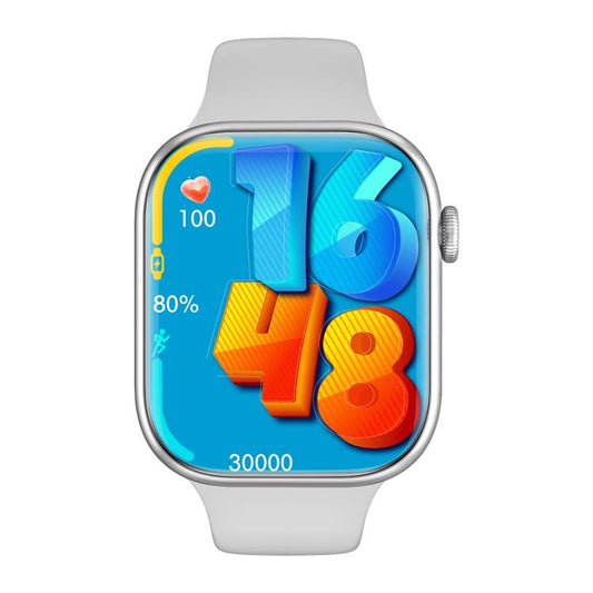 WS11 MAX 2.2 inch Fitness Sport Smart Watch, Support Bluetooth Call / Sleep / Blood Oxygen / Heart Rate / Blood Pressure Health Monitor(Silver) by bashfashion