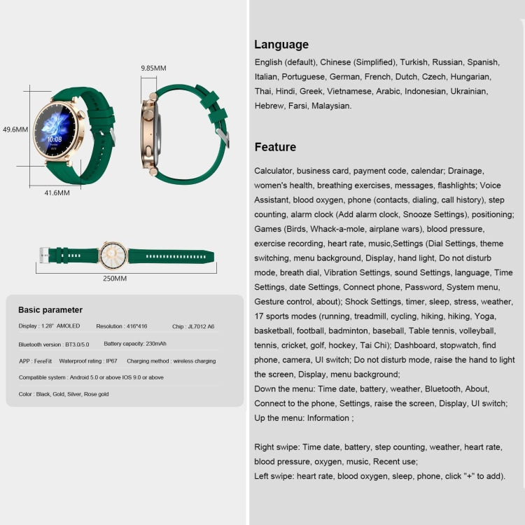 WS520 1.28 inch IP67 Sport Smart Watch, Support Bluetooth Call / Sleep / Blood Oxygen / Heart Rate / Blood Pressure Health Monitor(Black) by bashfashion