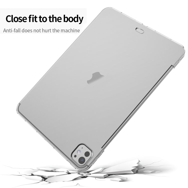 For iPad Pro 11 2025 / 2024 Shockproof Soft TPU Protective Tablet Case(Transparent) by bashfashion