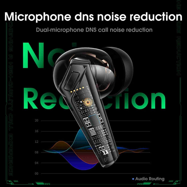 ONIKUMA T308 TWS Wireless Bluetooth 5.3 Earphone with Mic(Black) by ONIKUMA