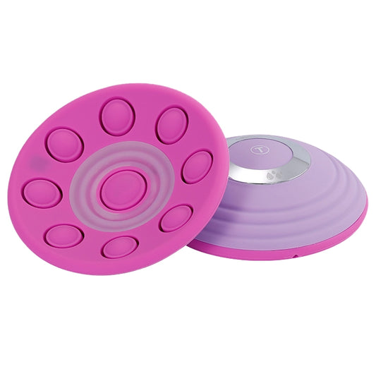 Bluetooth Breast Massager with Anti-sagging And Remote Control, Style:APP Models(Purple) by bashfashion