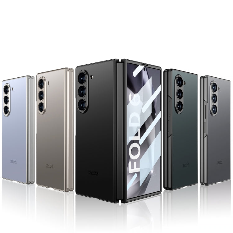 For Samsung Galaxy Z Fold6 GKK Integrated AG Craft Skin Feel Full Coverage Phone Case(Grey) by GKK