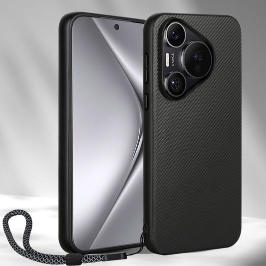 For Huawei Pura 70 Pro / 70 Pro+ ViLi TC Series Kevlar Carbon Fiber Texture Phone Case(Black) by ViLi
