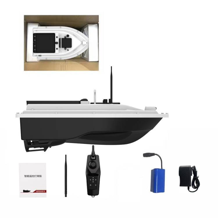 D26 Smart Remote Control Fishing Bait Boat Support Dual Fixed Point & GPS Positioning, Plug:UK Plug by bashfashion