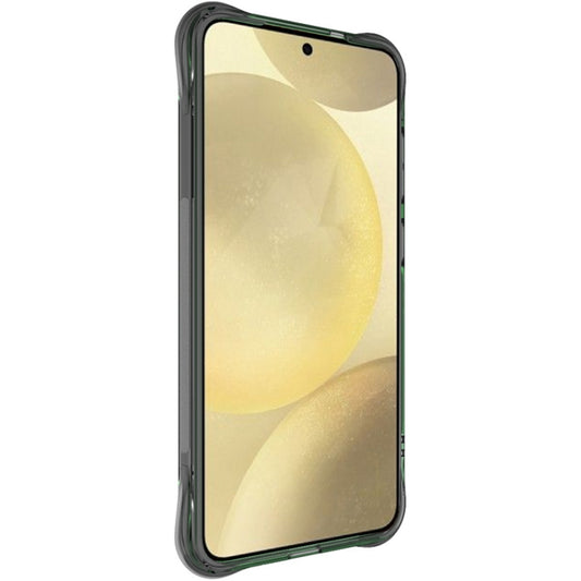 For Samsung Galaxy S25+ 5G imak Shockproof Airbag TPU Phone Case(Transparent Black) by imak