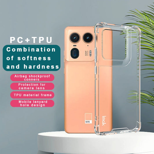 For Motorola Moto X50 Ultra IMAK Space Shield PC + TPU Airbag Shockproof Phone Case(Transparent) by imak