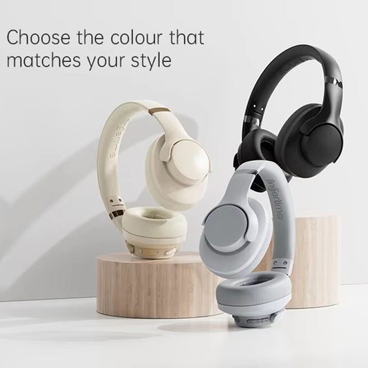 BT048 ANC Noise Reduction Bluetooth 5.3 Wireless Headset(Rose Gold) by bashfashion