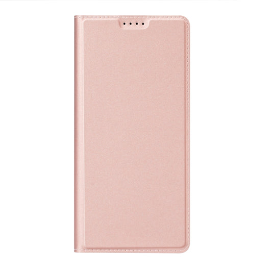 For Samsung Galaxy S24 FE 5G DUX DUCIS Skin Pro Series Flip Leather Phone Case(Pink) by DUX DUCIS