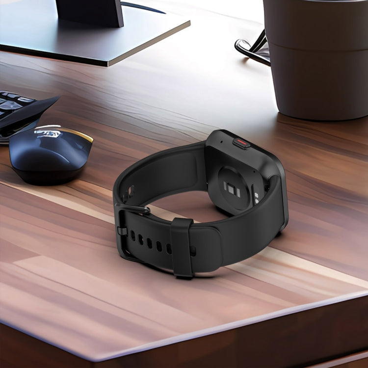 For SKG V7 / V7 Pro Solid Color Silicone Watch Band(Dark Green) by bashfashion