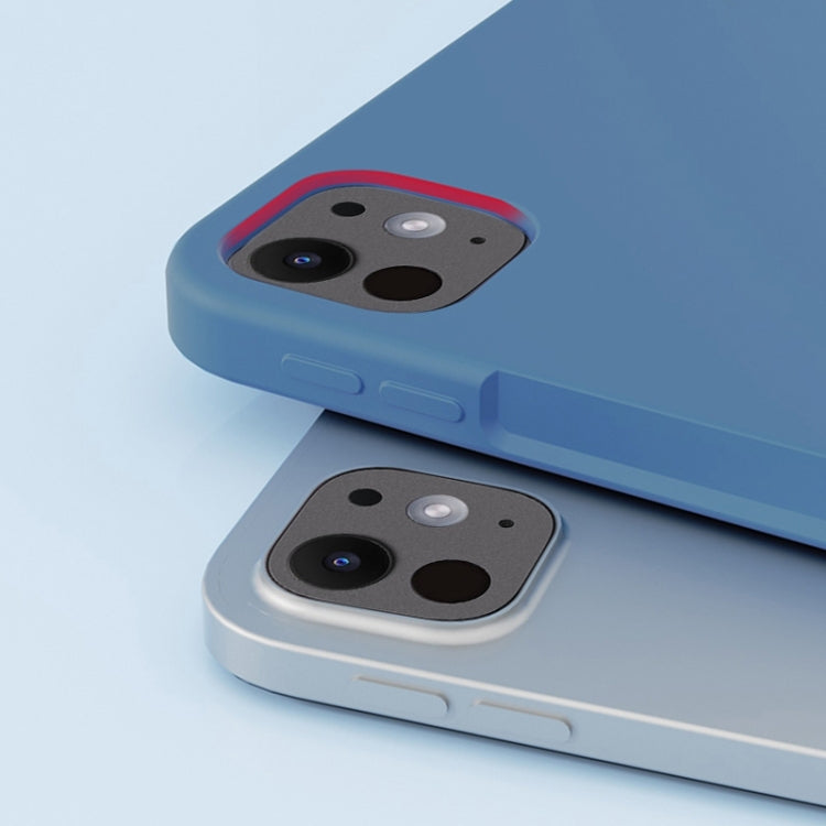 For iPad Pro 11 2025 / 2024 Mutural Silicone Microfiber Tablet Case(Sky Blue) by Mutural