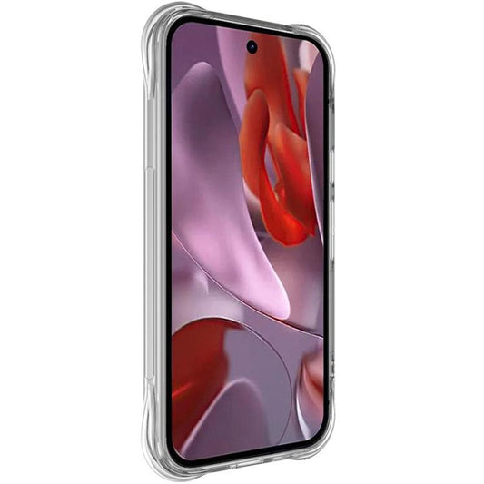 For Google Pixel 9a imak Shockproof Airbag TPU Phone Case(Transparent) by imak