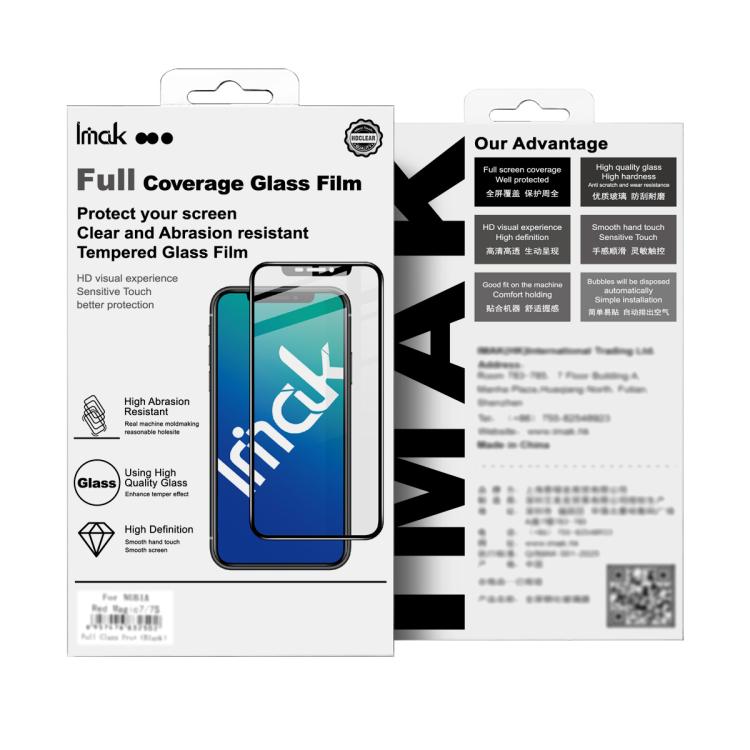 For iPhone Air imak 9H Surface Hardness Full Screen Tempered Glass Film Pro+ Series by imak