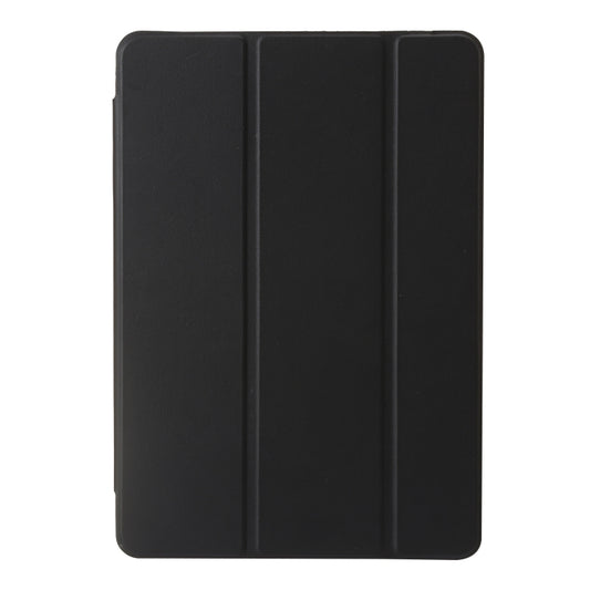 For Huawei Matepad SE 11 2024 Clear Acrylic 3-Fold Leather Tablet Case(Black) by bashfashion