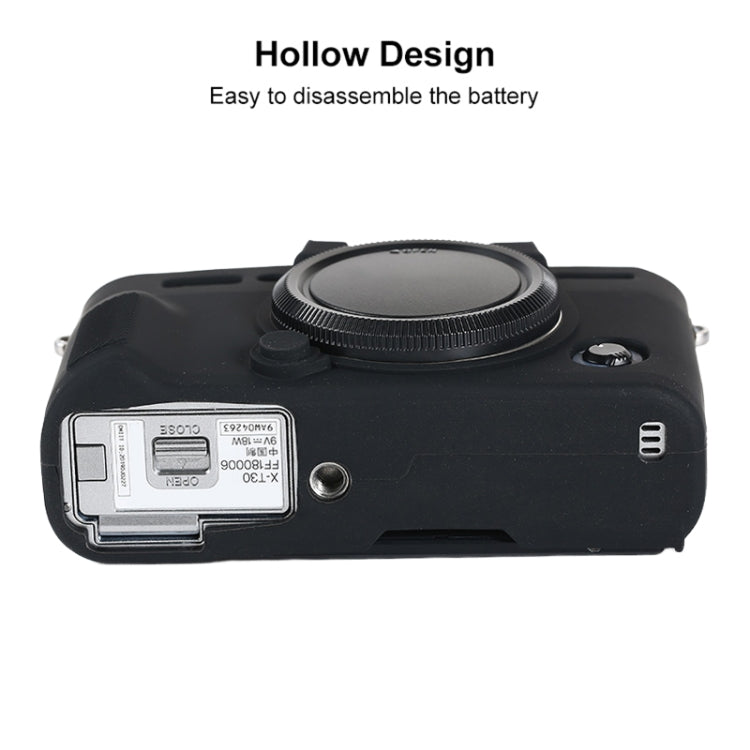 For FUJIFILM X-T30 II Soft Silicone Protective Case(Black) by bashfashion