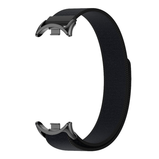 For Xiaomi Smart Band 9 / 8 MIJOBS Nylon Watch Band Wristband(Black) by MIJOBS
