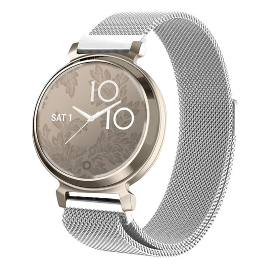 For Garmin Lily 2 14mm Milan Stainless Steel Watch Band(Silver) by bashfashion