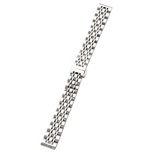 For Garmin Lily 2 Seven-beads 14mm Stainless Steel Watch Band(Silver) by bashfashion