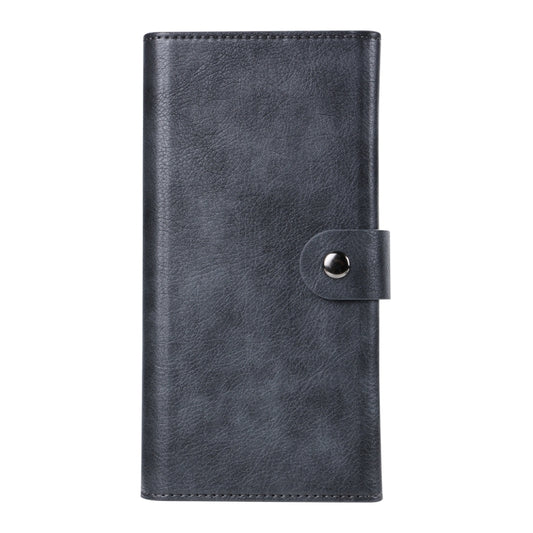 For iPhone 16 Plus ViLi GVS Series MagSafe Magnetic RFID Leather Phone Case(Black) by ViLi