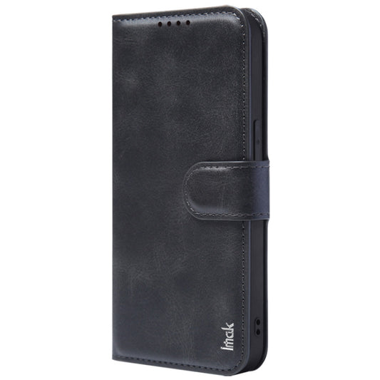 For iPhone 15 Pro IMAK Count Series Flip Leather Phone Case(Black) by imak
