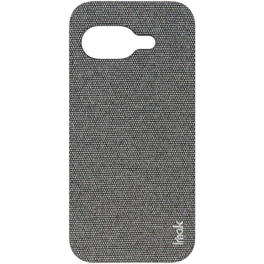 For Google Pixel 9a imak Ruiyi Series Cloth Texture PU + PC Phone Case(Dark Grey) by imak