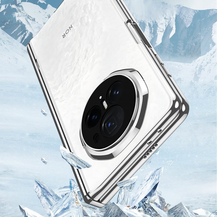 For Honor Magic V3 GKK Integrated Magnetic Fold Hinge Shockproof Phone Case(Silver) by GKK