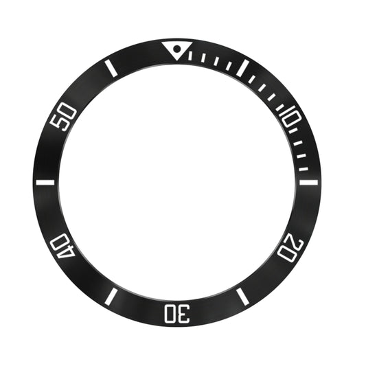 For Samsung Galaxy Watch Ultra 47mm Style B Smart Watch Dial Stainless Steel Bezel Ring Cover(Black) by bashfashion