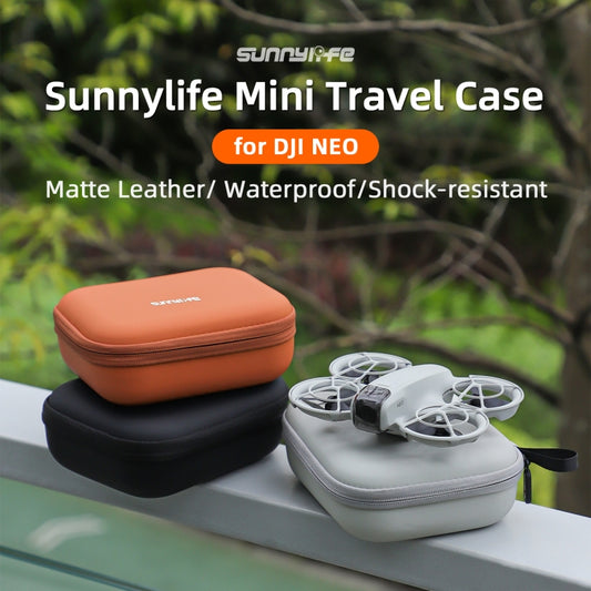 For DJI Neo Sunnylife Body Storage Case Box Suitcase(Black) by Sunnylife