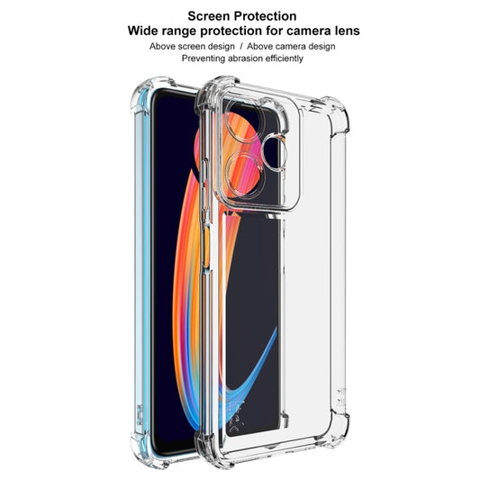 For Infinix Hot 30i / 30i NFC IMAK UX-4 Series Four-corner Shockproof Phone Case(Transparent) by imak