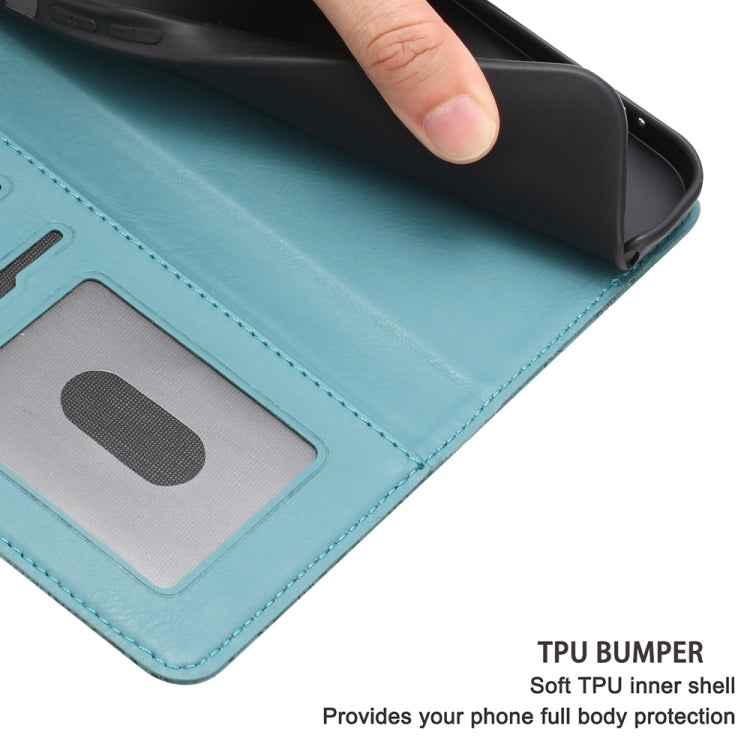 For iPhone 16e Floral Embossed Pattern Leather Phone Case(Dark Green) by bashfashion