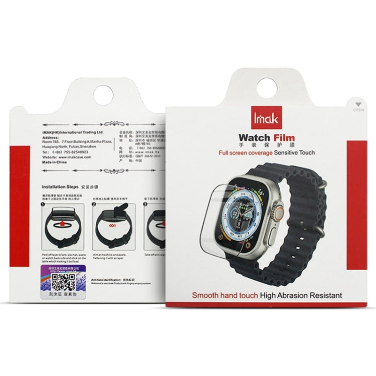 For Google Pixel Watch 3 45mm imak Plexiglass HD Watch Protective Film by imak