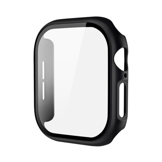 For Apple Watch Series 10/11 46mm imak Integrated Watch Case with Film(Black) by imak