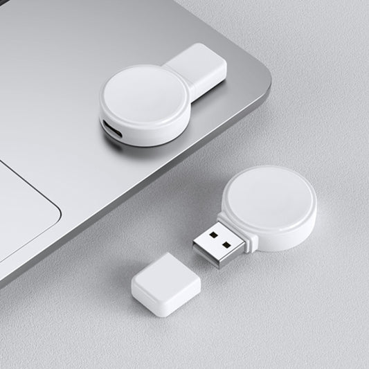 For Apple Watch Series X53 Portable Wireless Charger(White) by bashfashion