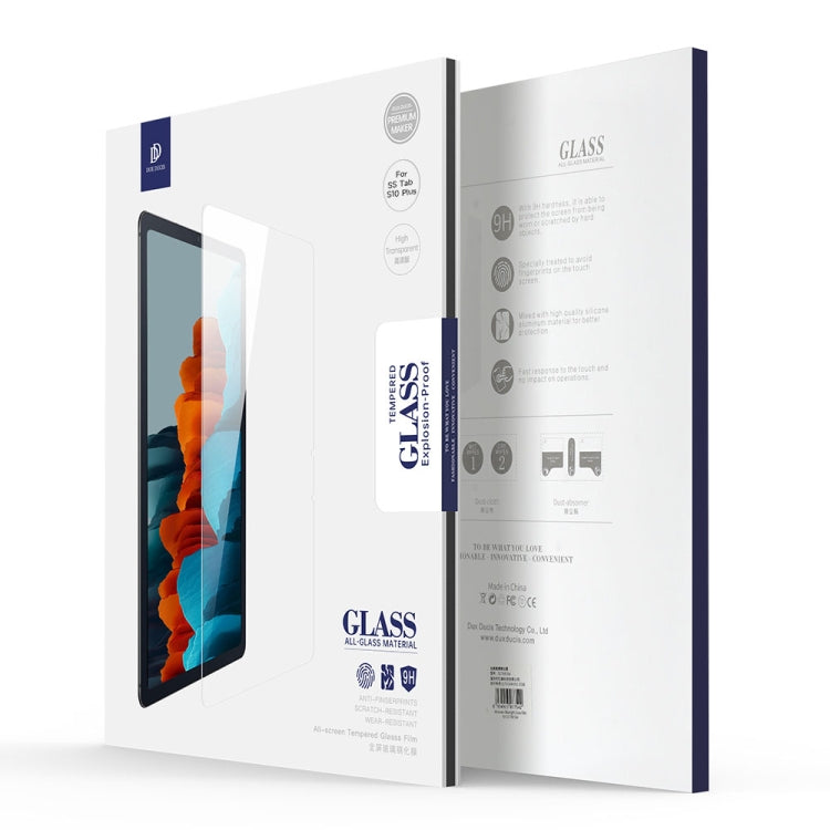 For Samsung Galaxy Tab S10+ 5pcs DUX DUCIS 0.33mm 9H HD Full Screen Tempered Glass Film by DUX DUCIS