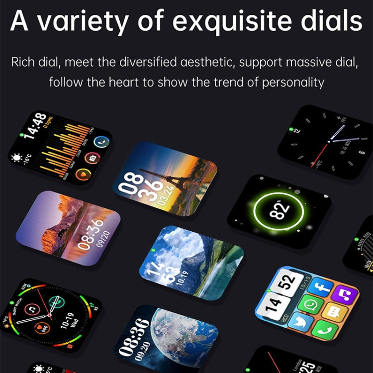 UNIWA DM66 4G Calling Smart Watch, 4GB+64GB, 1.99 inch IPS Screen Android 9.0 Support WiFi GPS(Black) by UNIWA