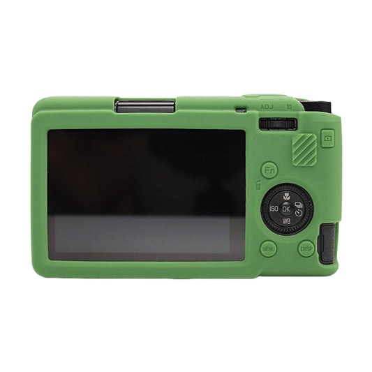 For Ricoh GR III Soft Silicone Protective Case(Green) by bashfashion