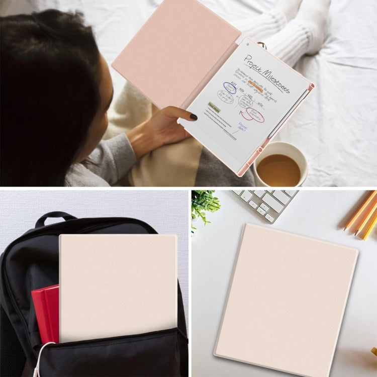 For reMarkable Paper Pro 2024 11.8 inch Acrylic PU Smart Leather Tablet Case(Pink) by bashfashion