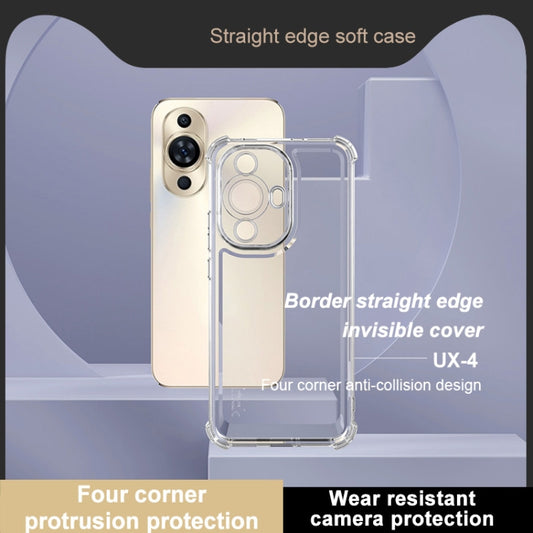 For Huawei Nova 11 / 12s / 12 Lite IMAK UX-4 Series Four-corner Shockproof Phone Case(Transparent) by imak