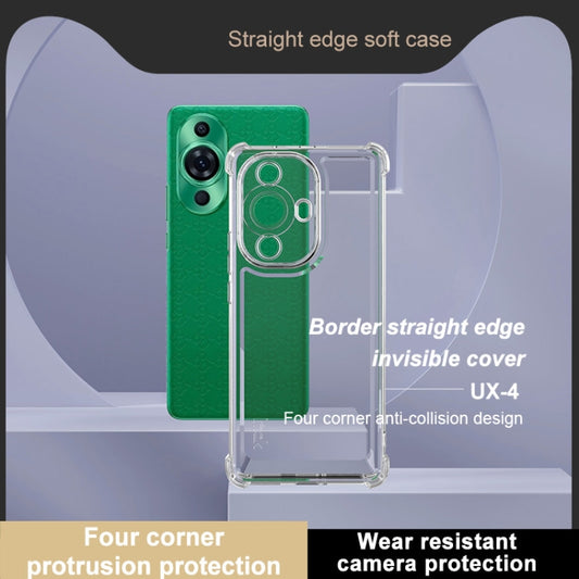For Huawei Nova 11 Pro / 11 Ultra IMAK UX-4 Series Four-corner Shockproof Phone Case(Transparent) by imak