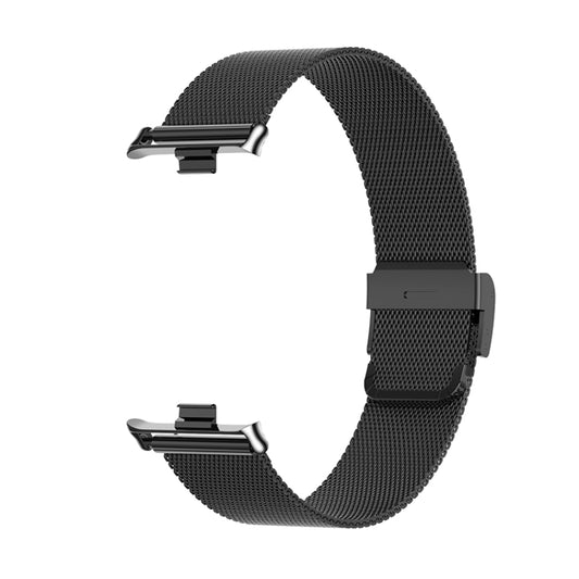 For Xiaomi Smart Band 9 Pro / 8 Pro Milan Buckle Metal Watch Band(Black) by bashfashion